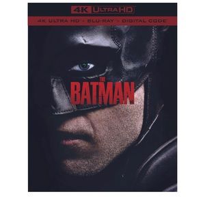 The Batman 4K uhd plus Blu-ray Disc set NODIGITAL CODE included